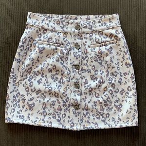 Maurice’s animal print Skirt